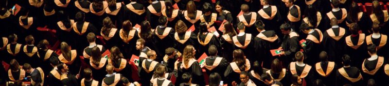 Image of Students at Commencement