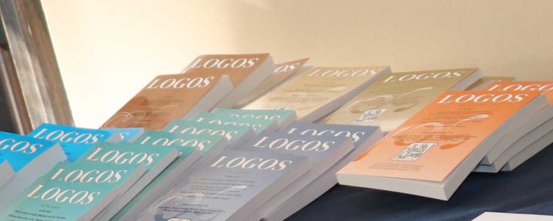 Image depicts the cover of the book called Logos