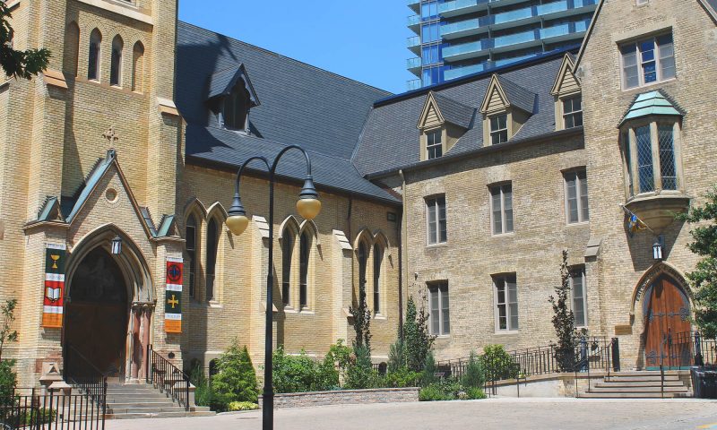 Image depicts the outside of St. Basil's church