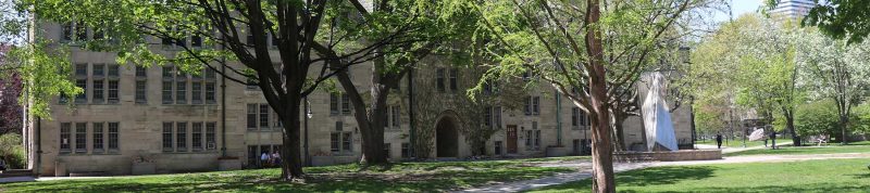Image depicts the USMC quad in the spring