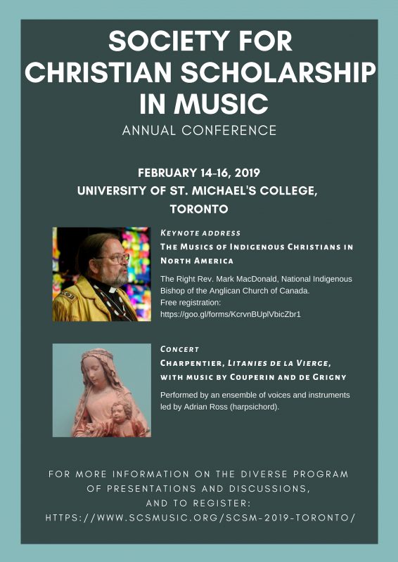 Image depicts a poster of the SCSM event