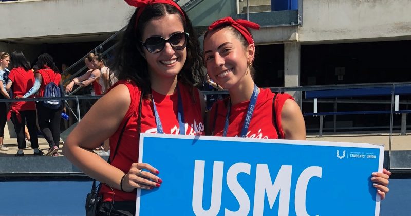 Image depicts USMC student Anna Zappone