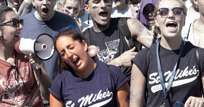 Image depicts USMC student Jessica Sorbara