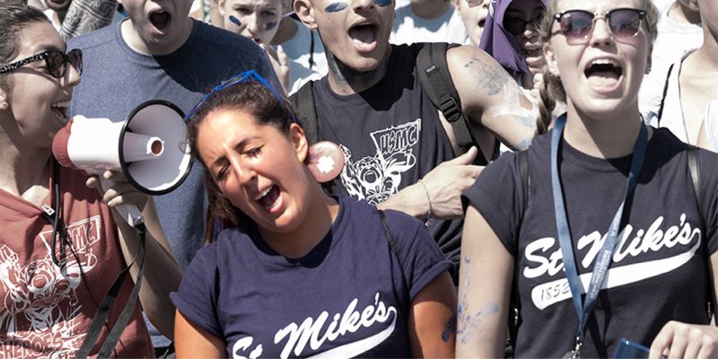 Image depicts USMC student Jessica Sorbara