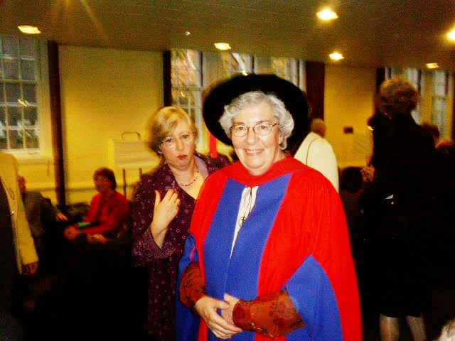 Sr. Margaret Myatt, CSJ received an honorary doctorate from the St. Michael's Faculty of Theology in 2005. 