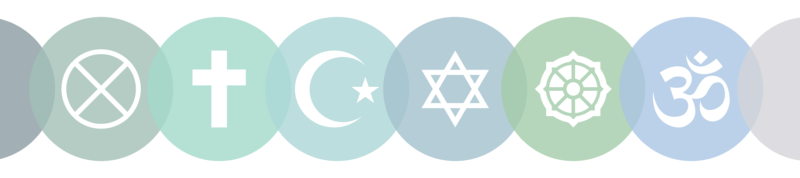 Image depicts the interfaith banner