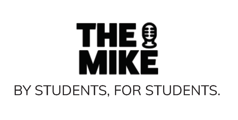 Decorative banner for The Mike: By Students, For Students