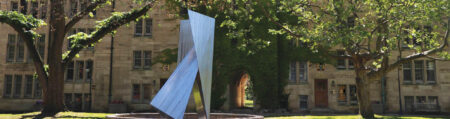 St. Michael's College Campus: View of the Quad and Residences and Slype in the spring