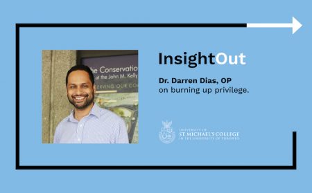 A title card for an InsightOut blog post by Dr. Darren Dias, OP