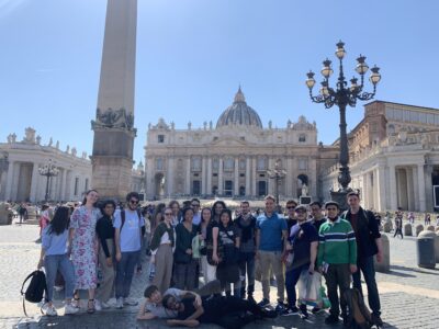 Gilson Seminar students in Rome.