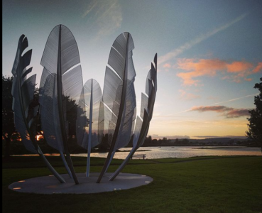 Kindered Spirits sculpture