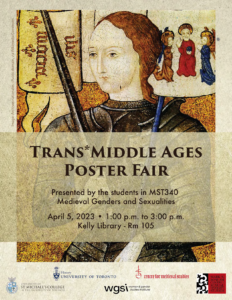 Trans*Middle Ages Poster Fair promo poster