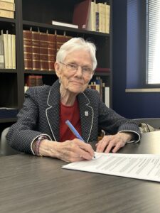 Sister Anna McNally, former Sister General of the Sisters of Service of Canada