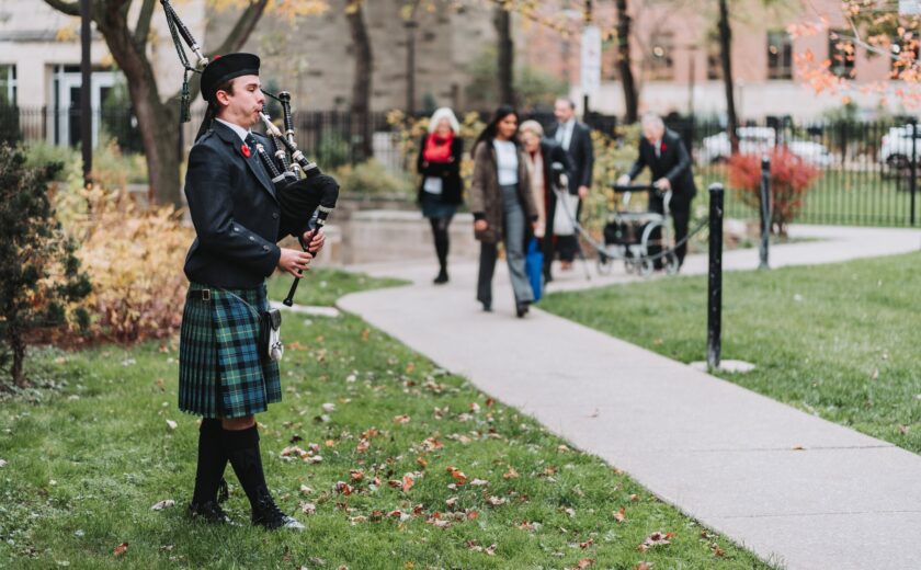 Meet Henry Paluch: St. Mike’s Resident Bagpiper