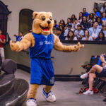 Mascot at invocation