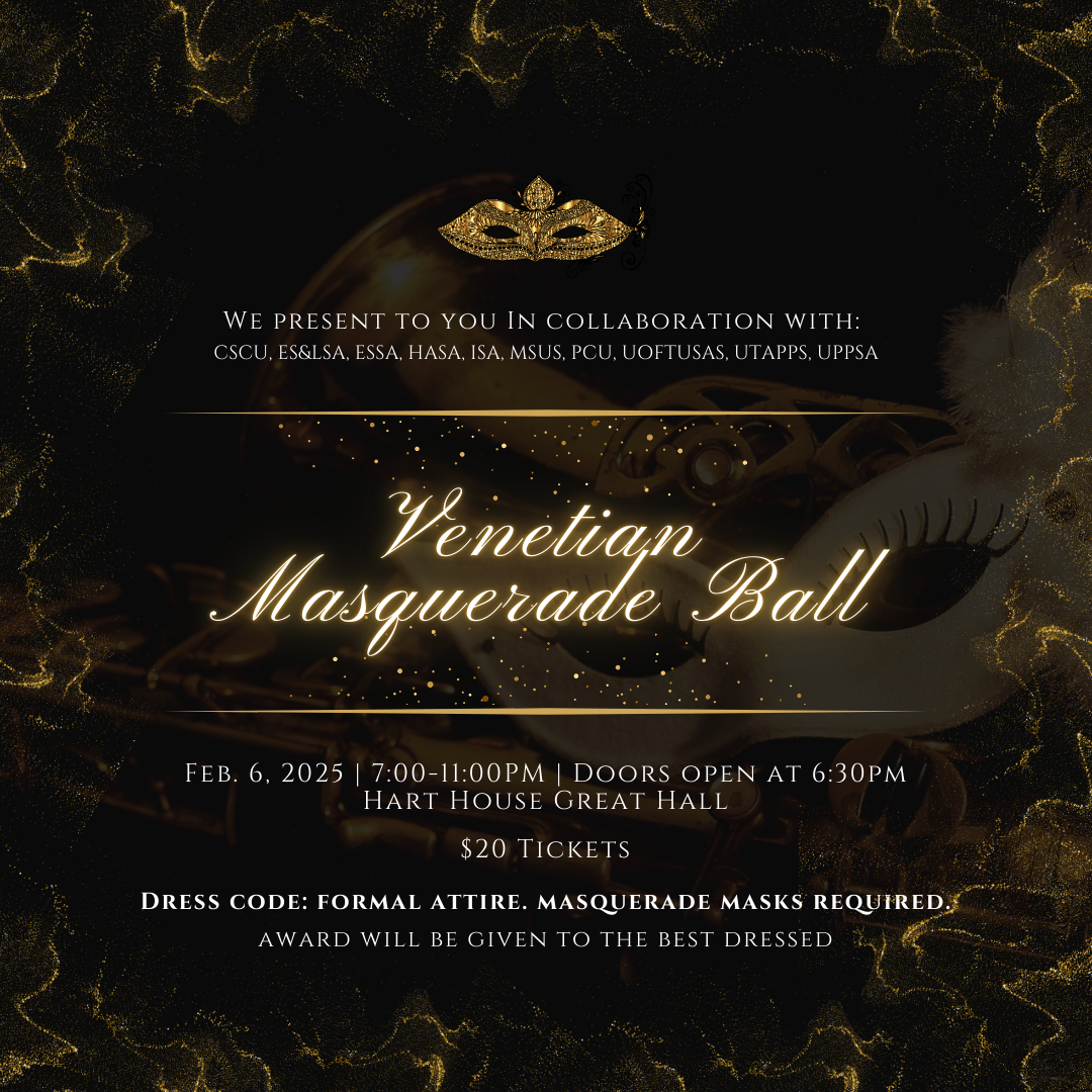 Venetian Masquerade Ball, Feb 6 7-11 p.m., doors open at 6:30