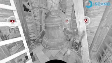 St. Basil’s bell from LiDAR 3D laser scans (iScano, 2023)