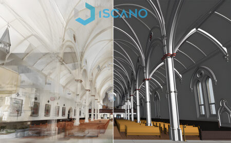 photo of interior of St. Basil's Church created through laser scans