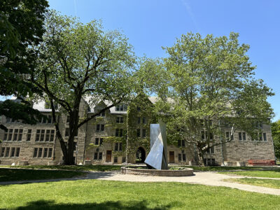 campus photo of the St. Michel's quad