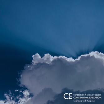 clouds on a blue sky